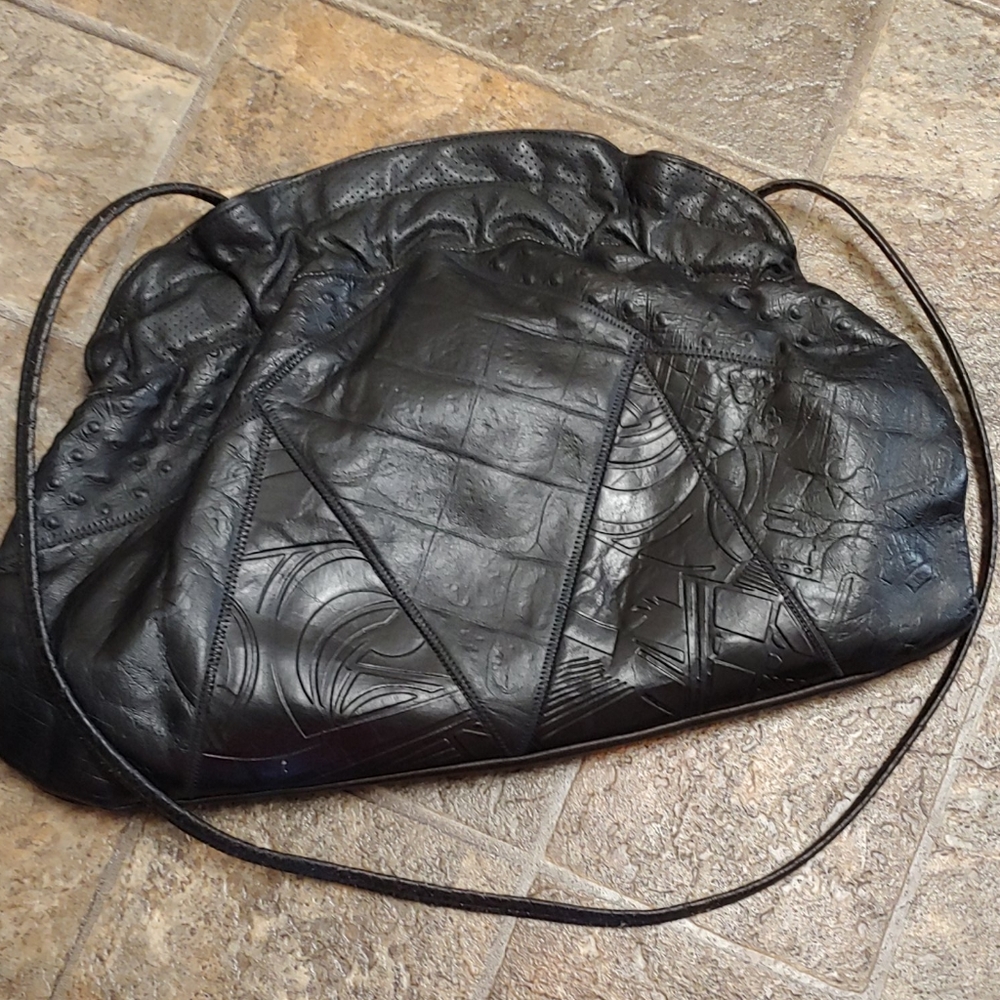 Leon's New York leather bag... Beautiful - Picture 8 of 15